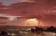 Frederic Edwin Church The Wreck oil painting on canvas